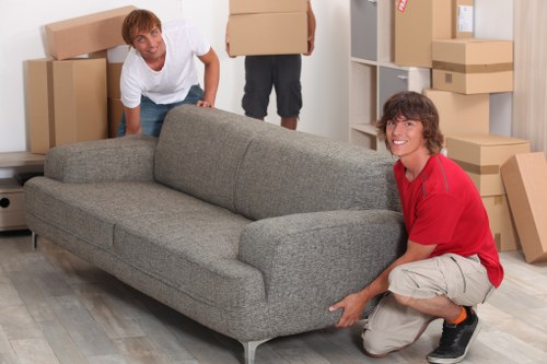 Packed moving truck for a Watford house or flat move
