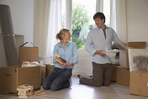 Commercial move logistics for a Watford office building