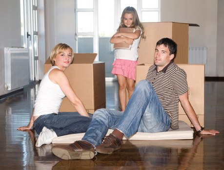 Packing and loading items into a removal van in Watford